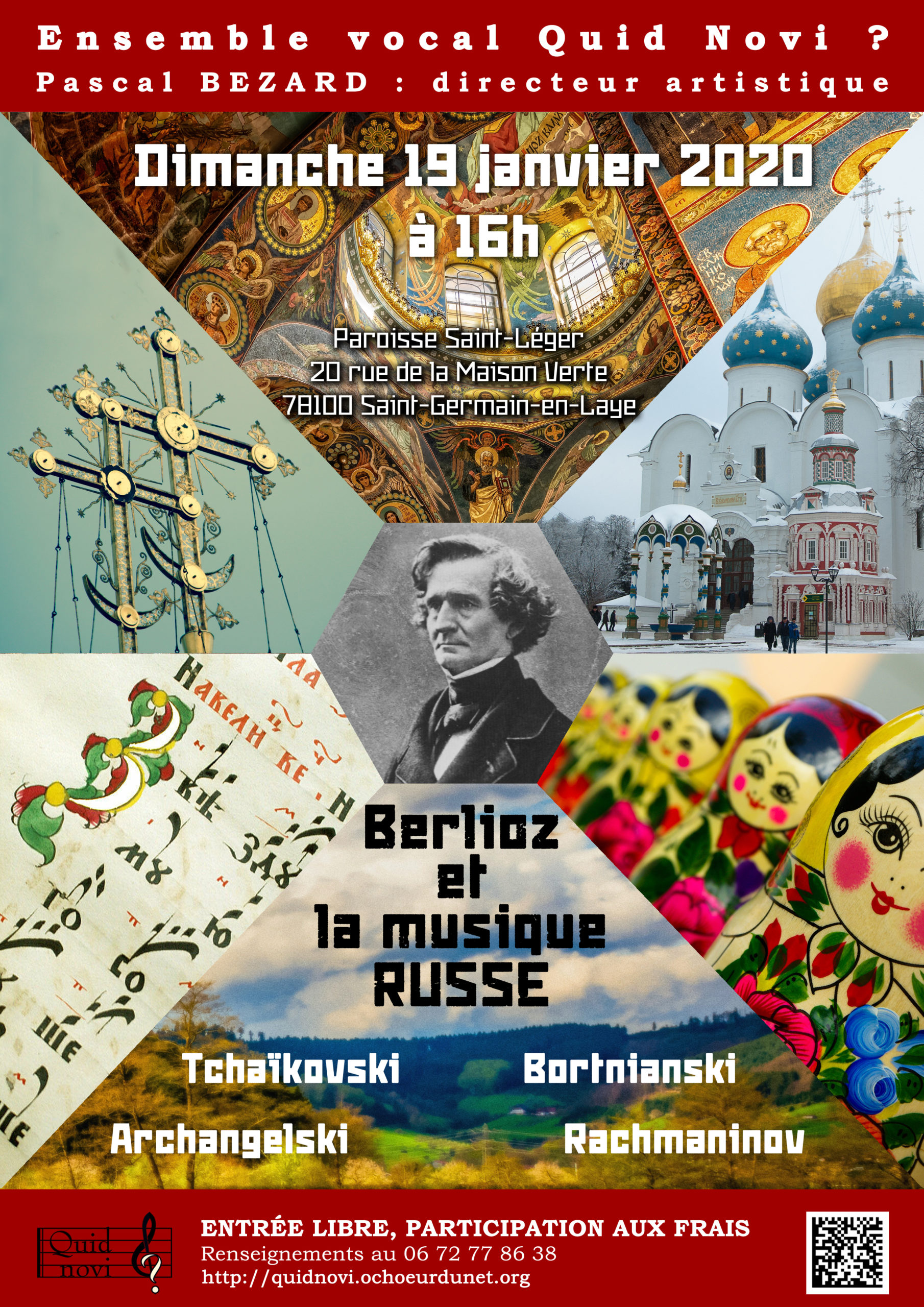 Berlioz et la musique russe à St Léger de St Germain en Laye